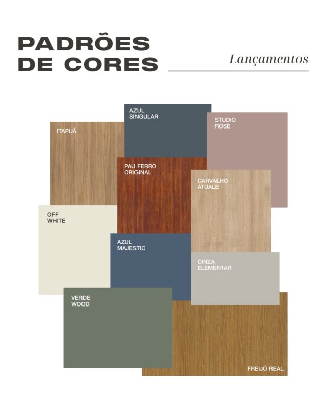Lançamento especial: 10 Padrões de Cores